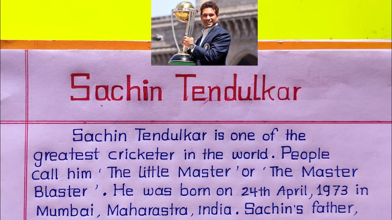 Sachin Tendulkar to Write his Autobiography, Playing It My Way | Cricket  News